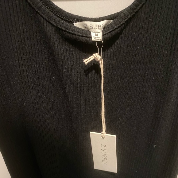 New Zsupply ribbed maxi dress with leg slit - Picture 4 of 4